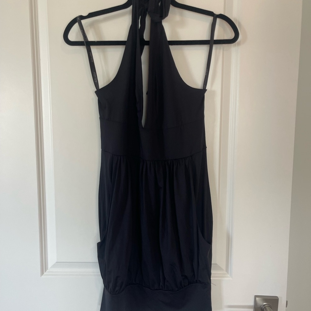 Baby Phat Black Halter Sundress Cocktail